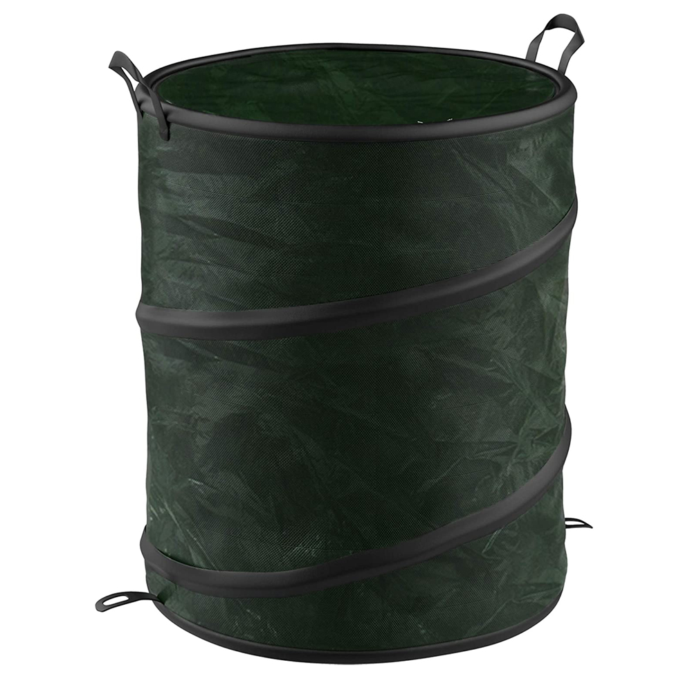 Collapsible1.jpg Collapsible Trash Can- Pop Up 33 Gallon Trashcan for Garbage - Image 1