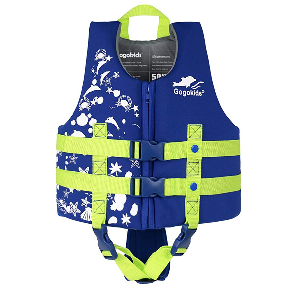 Kids1.jpg Kids Swim Vest Life Jacket - Boys Girls Float Swimsuit Buoyancy Swimwear - Image 1