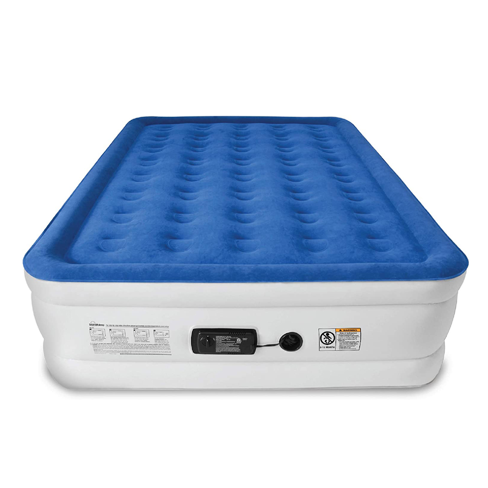 SoundAsleep1.jpg SoundAsleep Dream Series Air Mattress with ComfortCoil Technology & Internal High Capacity Pump - Image 1