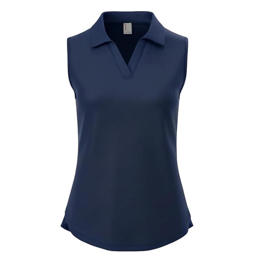 Untitled-design-2026-02-07T072545.562.png PATPAT Girls Athletic Sleeveless Golf Polo Shirts Collared V Neck Tennis Shirt - Image 1